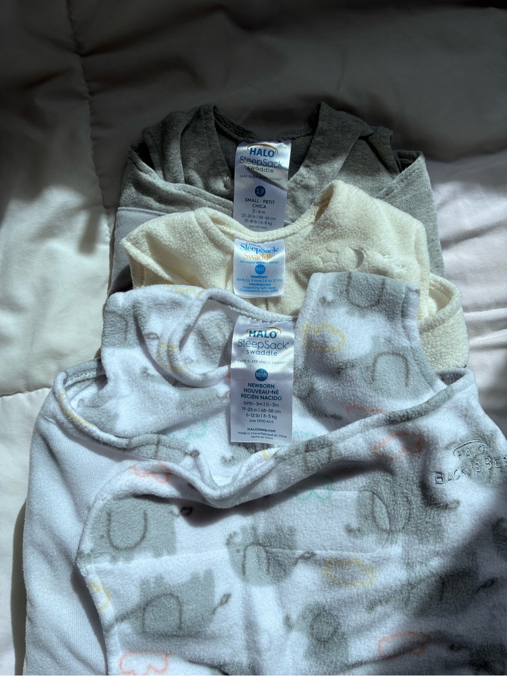 Halo Baby Sleep Sack - Set of 3
